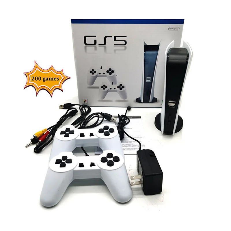 Мини-игровая станция GS5 Retro ТВ-консоль 8 бит С 200 Классическими играми AV-выход