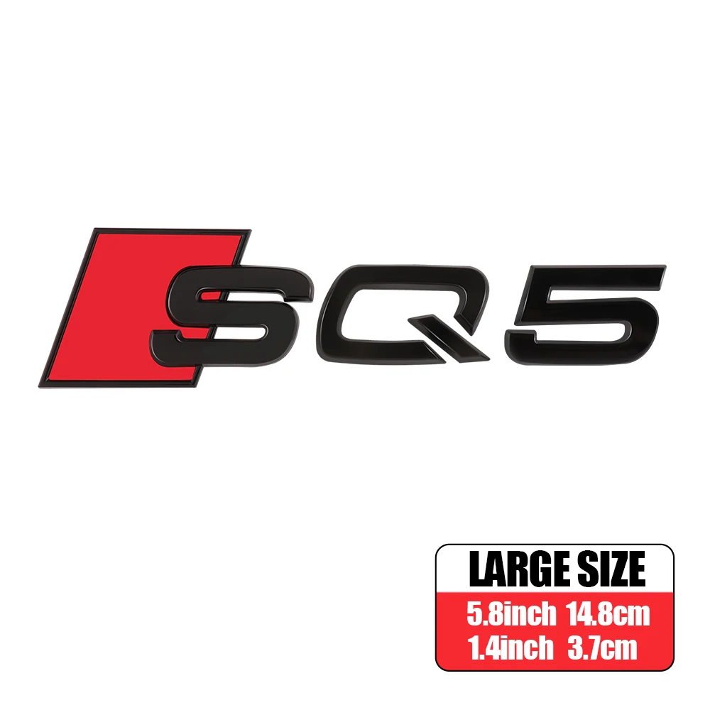 

1 шт. 3D ABS эмблема автомобиля SQ3 SQ5 SQ7 RSQ3 RSQ5 RSQ7 кузов хвост багажника наклейка украшения аксессуары для Audi авто модификация наклейка