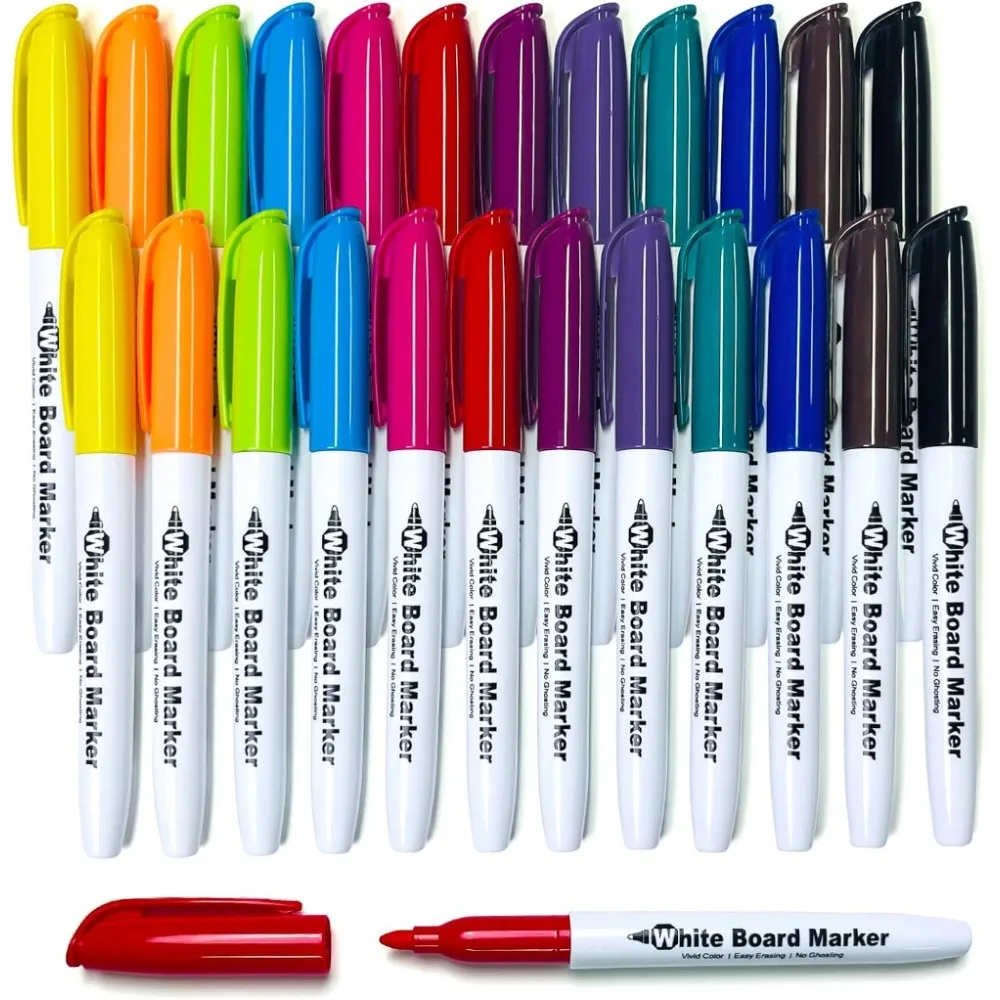 

Маркеры для доски Right Point, 24 шт., 12 цветов