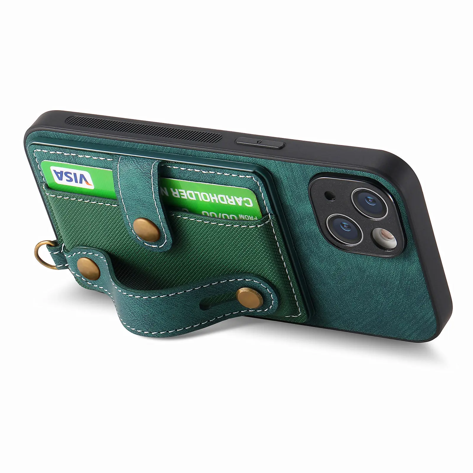 Кожаный чехол с ремешком на палец для VIVO S18 Pro S18E S17 S17E S16 S16E роскошный держатель