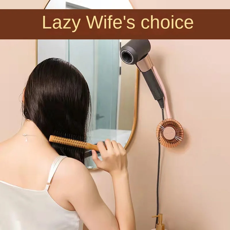 

Lazy Hair Dryer Bracket Hands-free Fixed Hand-free Hair Dryer Free Hands Hair Dryer Wall Hanger Free Punch