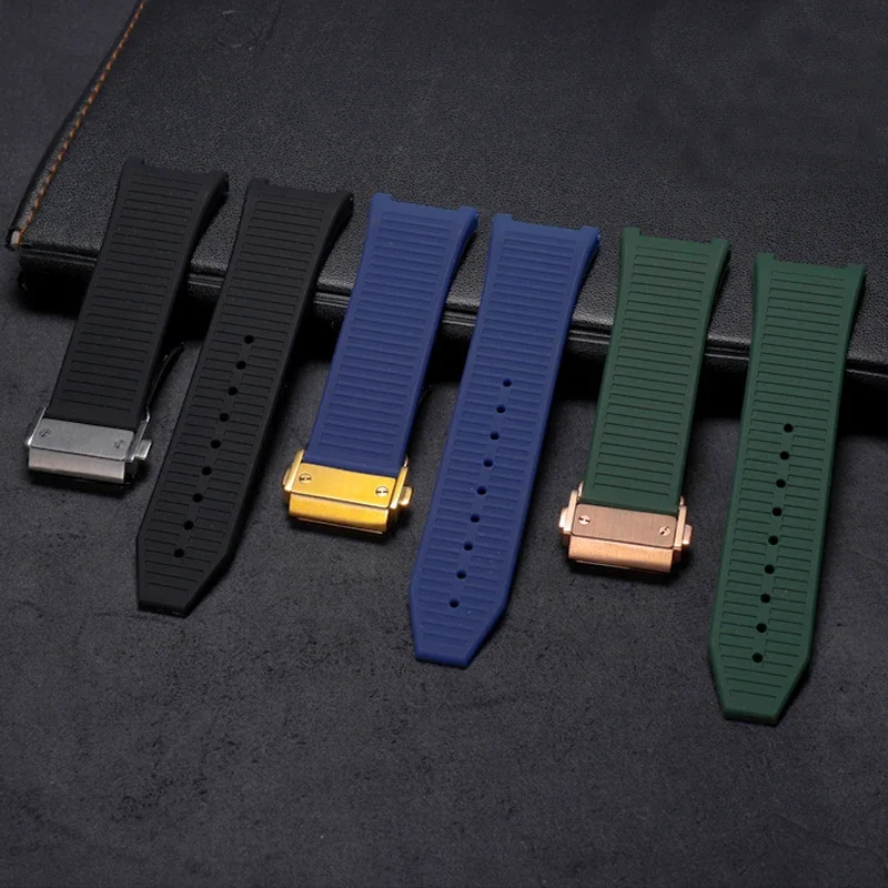 Ремешок из тонкой стали для спортивных часов Ferragamo F80 силиконовый резиновый