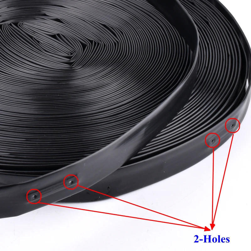 10 м/компл. 16 мм 2 отверстия шланг для капельного орошения садовая теплица система