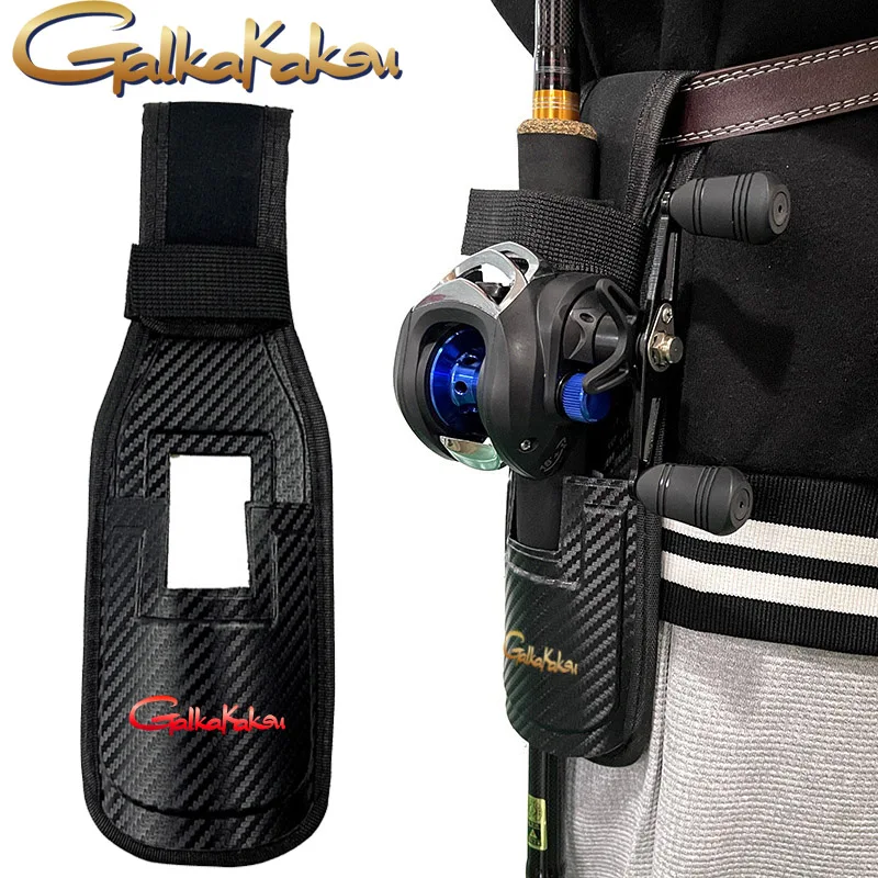 

2022 New Luya Fishing rod storage bag Portable Fishing Bag Leather Outdoor Diagonal Bag Fishing Quick Attack Waist Bag