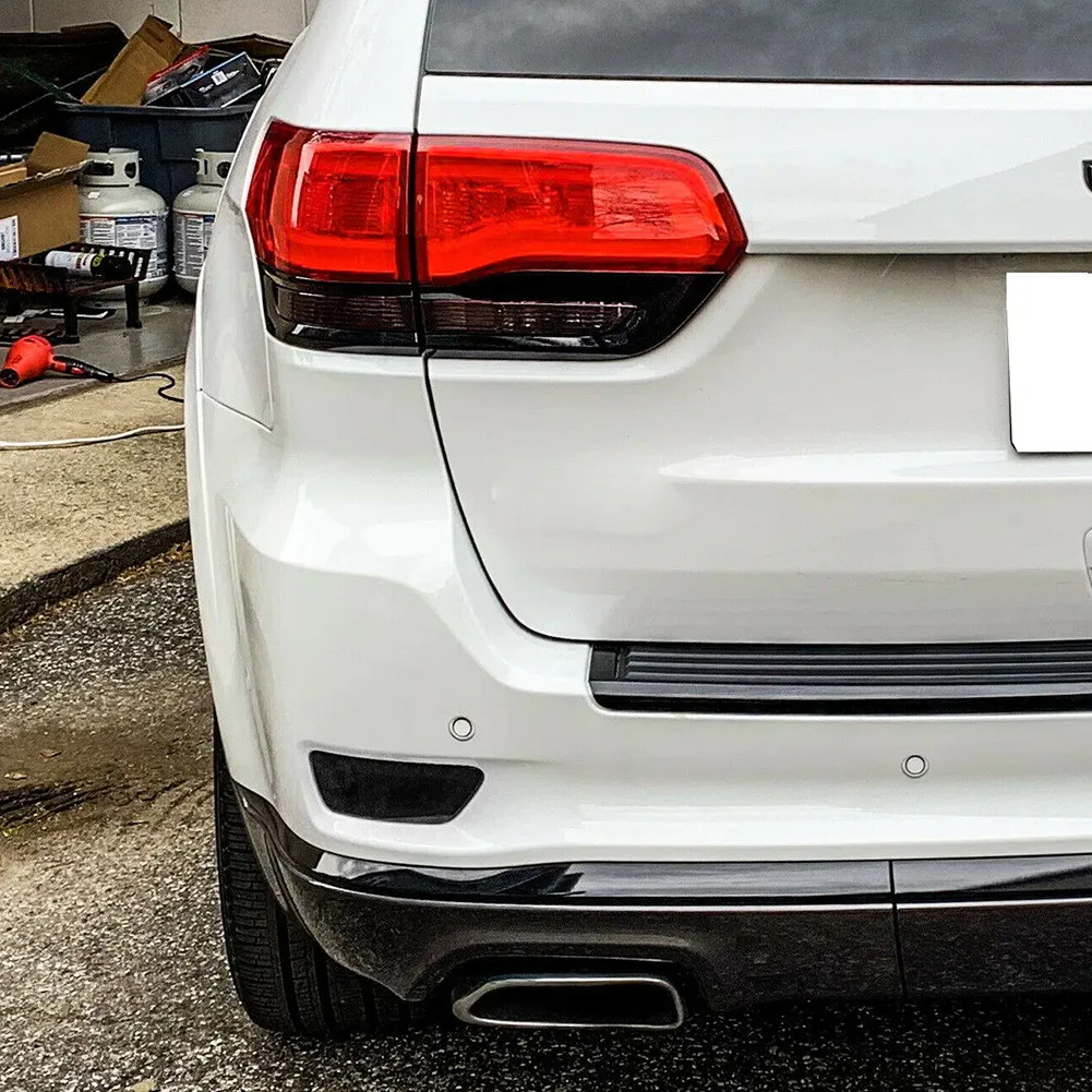 Фото Задние светоотражатели с затемненными линзами для Jeep Grand Cherokee WK2, Compass 11-20, светоотражающие полосы для автомобилей №5