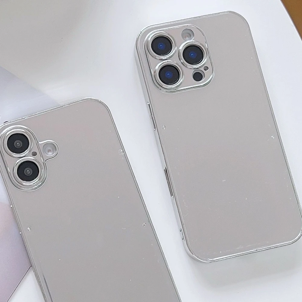 Милый чехол для телефона H-Hatsune M-Miku MINISO с гальваническим стеклом Iphone 16-11 Plus ProMax X XR