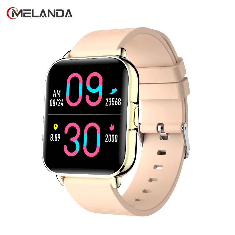 

MELANDA 2022 NEW Bluetooth Calls Smart Watch For Women Men Sport Smartwatch Fitness Bracelet Custom Dials Heart Rate Monitor