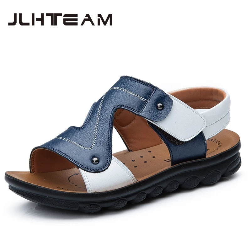 

2022 Summer Beach Boy Sandals Kids Genuine Leather Shoes Fashion Sport Sandal Children Sandals For Boys Leather Casual Shoes
