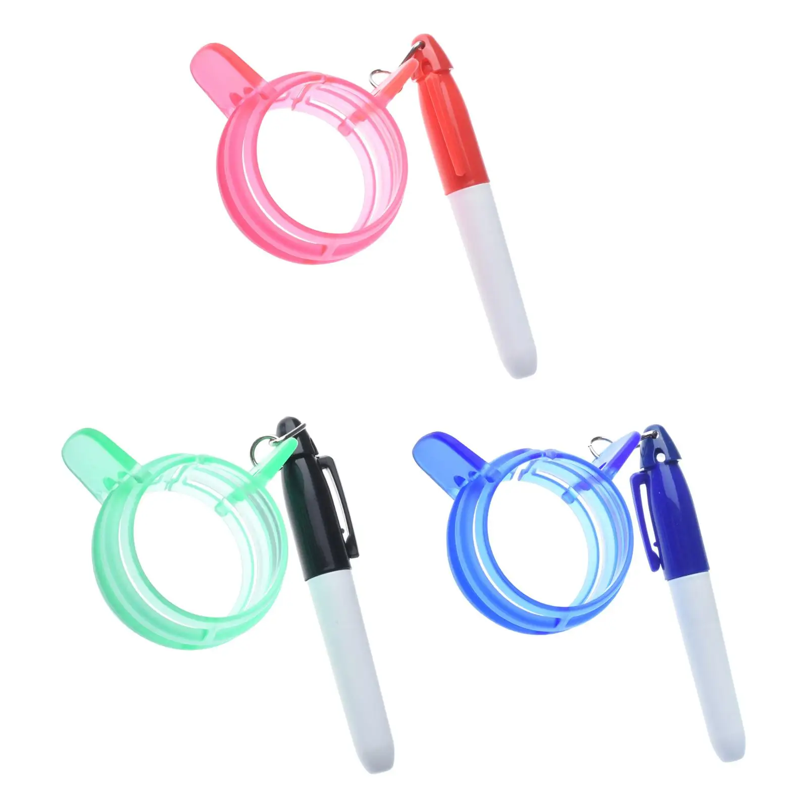 

Golf Ball Line Liner Clip Marker Pen Drawing Alignment Identification Mark Tool Swing or Putting Practice Golf Training Aids