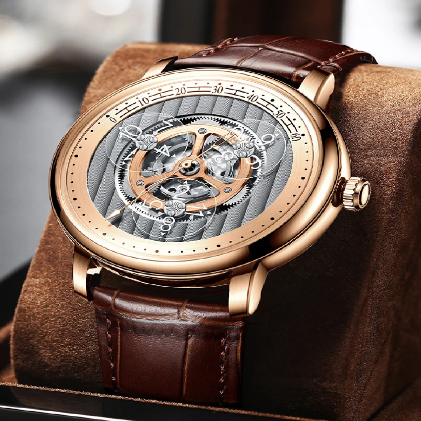 

Luxury Automatic Watch Men Mechanical Wristwatches 41mm Modified Miyota Movement Stainless Steel Waterproof Clocks HAEMMER 2023