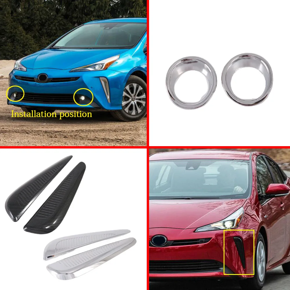 

2 шт., передние противотуманные фары для Toyota Prius 2019 2020 2021 2022 2023