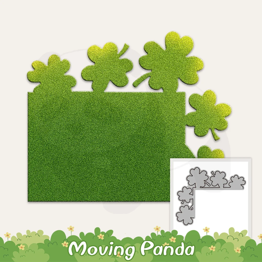 

Spring Series Lucky Clover Cutting Dies For DIY Embossed Scrapbooking Supplies Metal Cut Dies For Paper Cards Album Diary Decor