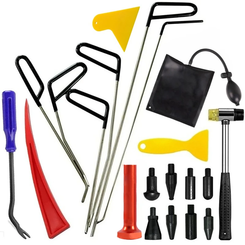 

Набор Инструментов Для Ремонта Вмятин На Автомобиле, Комплект Для Удаления Царапин С Кузова, Вытягиватель Вмятин