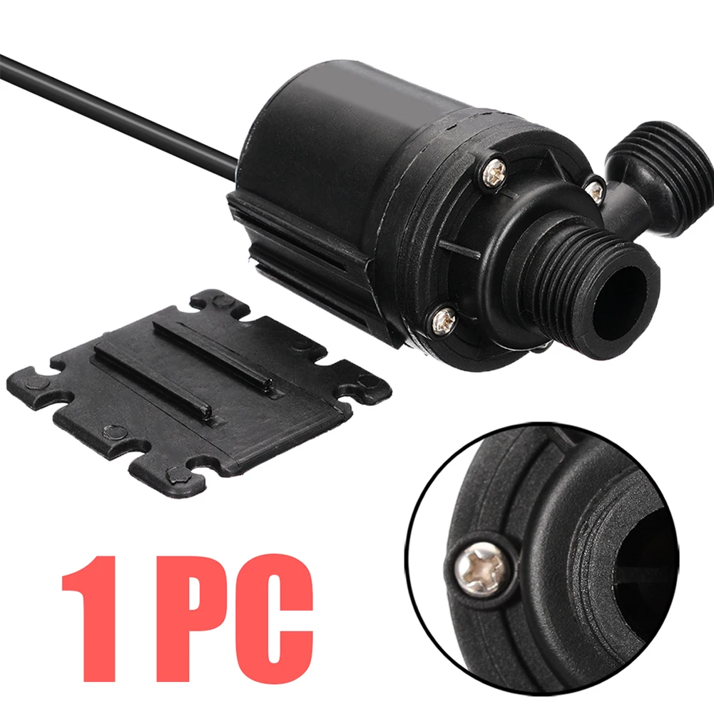 

DC 12V/24V Submersible Water Pump Waterproof Water Submersion Pump 800L/h Brushless Motor for Cooling System Fountains Heater