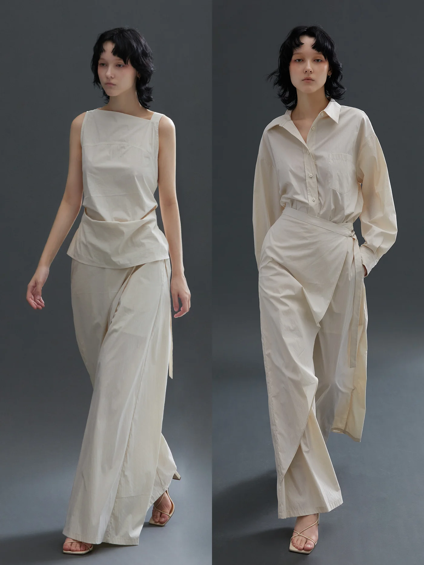 

Это также элегантный и аккуратный повседневный костюм, модный костюм | Женская рубашка/подтяжки/дизайнерские брюки