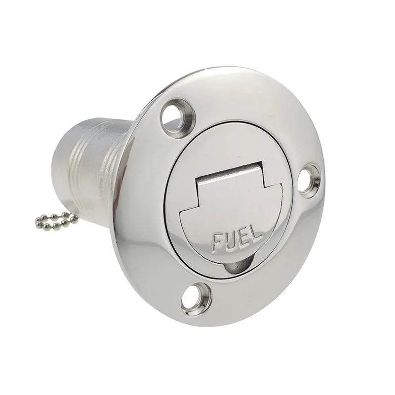 

ISURE MARINE 316 Stainless Steel Material Boat Deck Fill Filler Keyless Cap 1-1/2'' Fuel