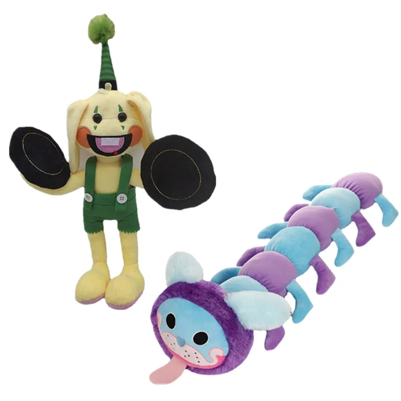 

New Pj Pug A Pillar Bunzo Bunny Plush Toy Game Character Figure Peluche Toys For Kids Gifts