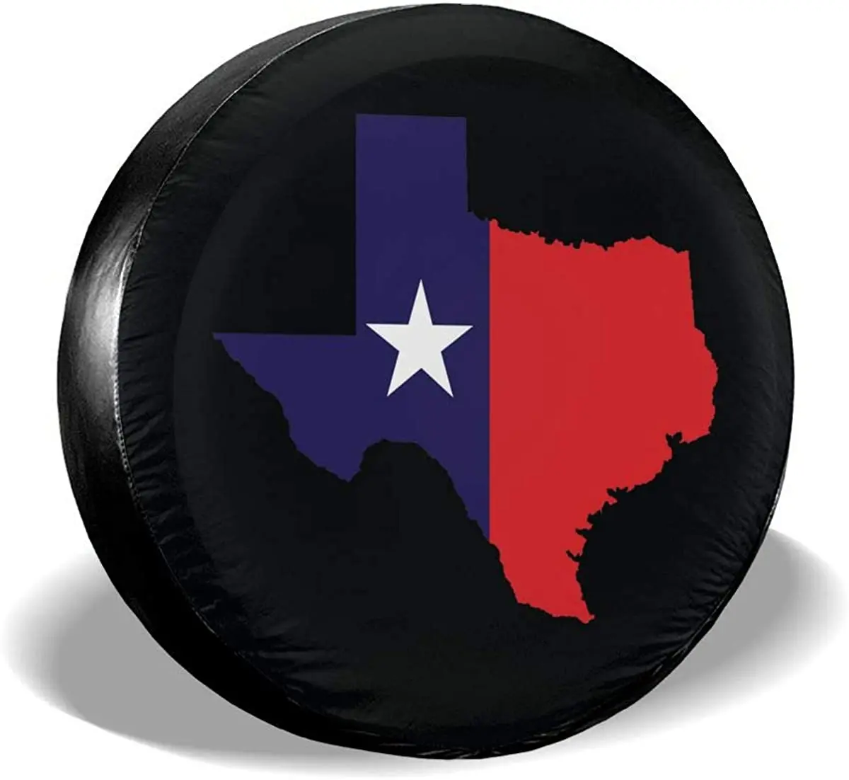 

Spare Wheel Tire Cover Texas Flag Weatherproof Tire Protectors for Jeep Trailer RV SUV Truck and Many Vehicles (14" 15" 16" 17")