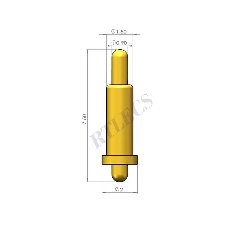 

Разъемы Pogo Pin RTLECS GE-x (PGD), 5 шт., 2 контакта