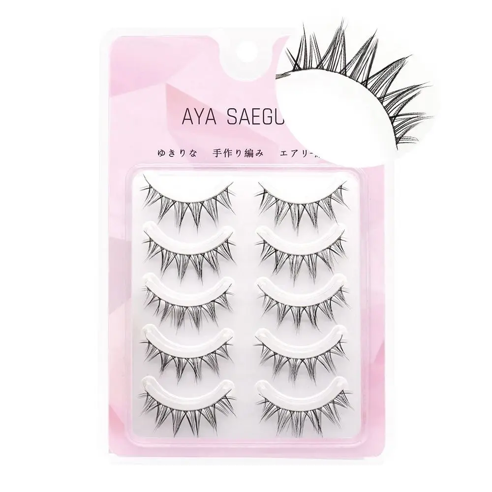 

5 пар/коробка, искусственные ресницы