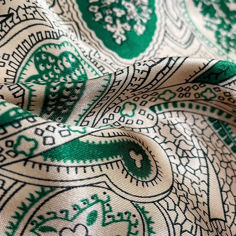 Роскошный брендовый черный золотистый шелковый шарф Женская Съемная хиджаб