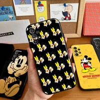 cartoon mickey minnie mouse phone case for samsung galaxy a11 a12 a21 a21s a22 a30 a31 a32 a50 a51 a52 a70 a71 a72 5g back