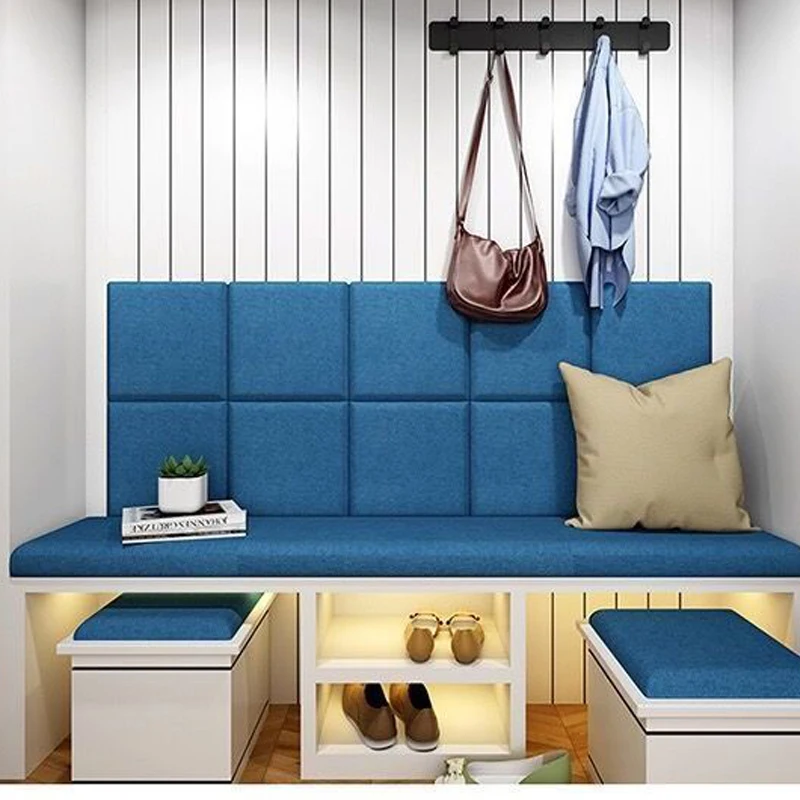 Трехмерное изголовье кровати самоклеящаяся мягкая сумка татами детская спальня