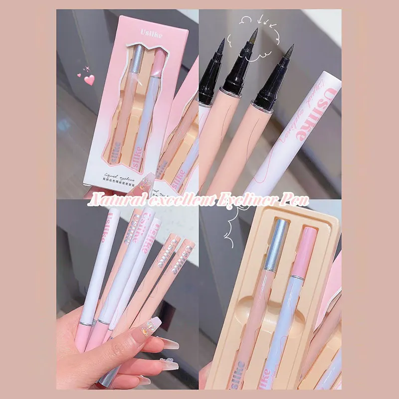 

Eyeliner Pen Long Lasting No Smudging Quick Drying Brown Lying Silkworm Pencil Liquid Eye Shadow Beauty Makeup Cosmetics Tool