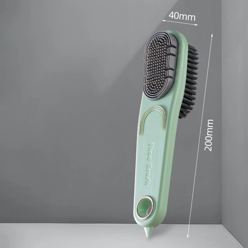 

Двусторонняя резиновая щетка для обуви, мягкая щетина, щетки для одежды, щетки для ухода за обувью, специальная щетка, водонепроницаемый инструмент для очистки от грязи