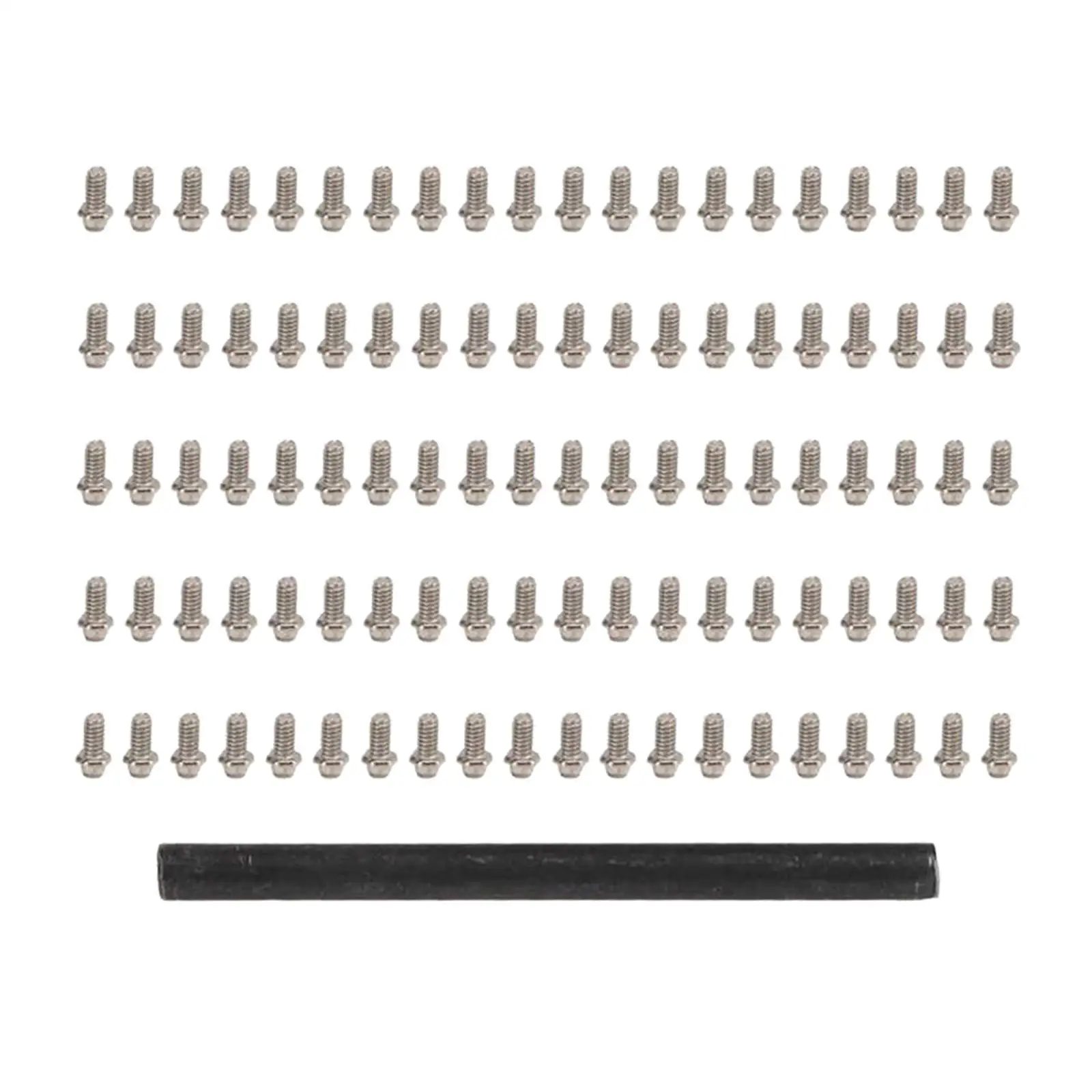 

M1.4 Screws DIY 1.0 inch Tires Screws for Axial SCX24 RC Crawler Accessories