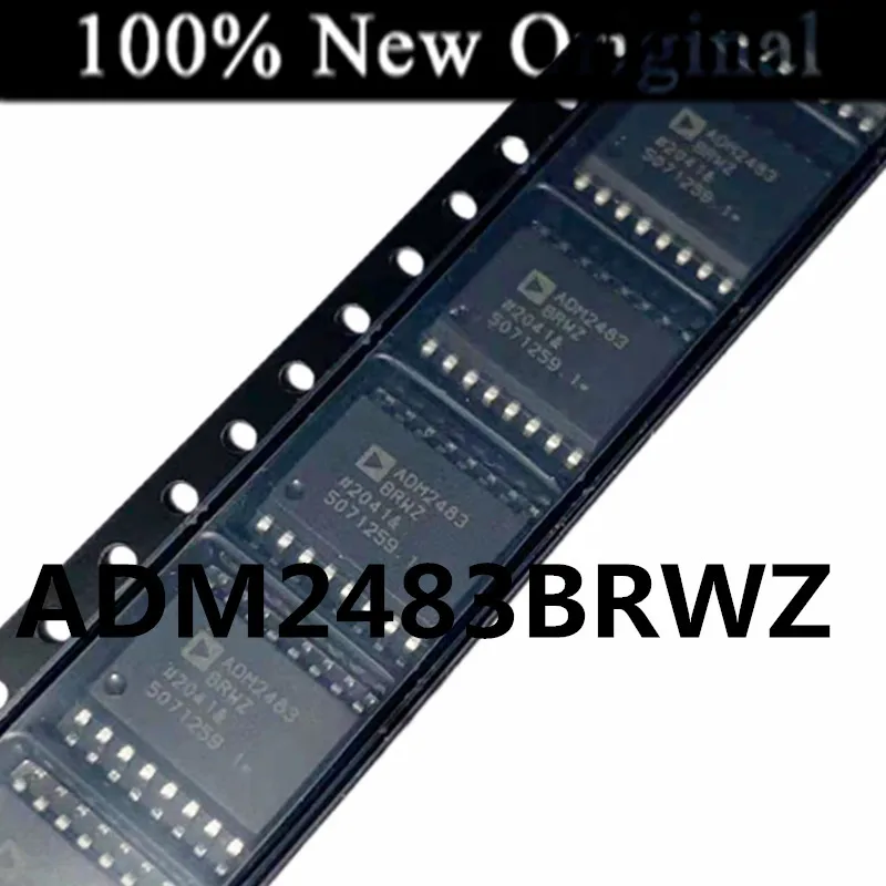 

5PCS/Lot ADM2483BRWZ-REEL ADM2483BRWZ ADM2483 SOP-16 100% new original Differential bus transceiver chip