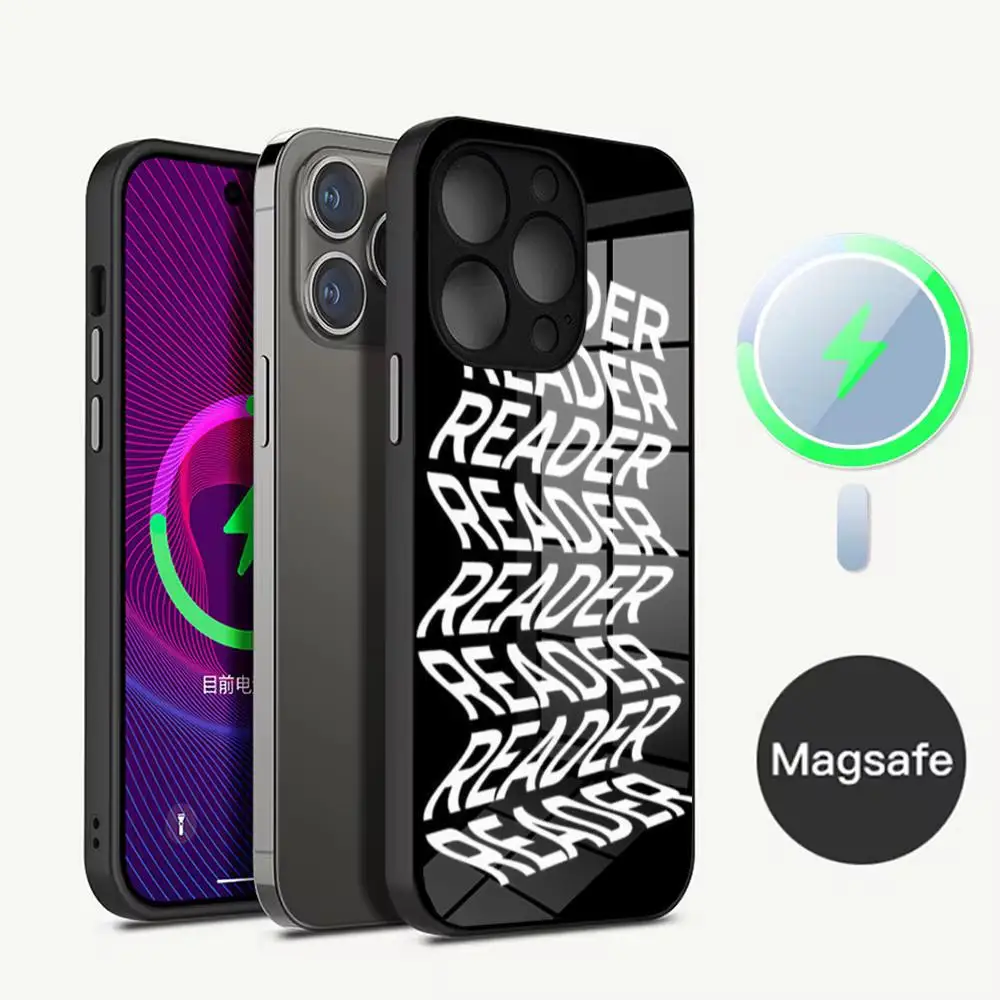 Многоэлементный чехол для телефона с надписью закаленное стекло IPhone16 11 14 15 12 Pro Plus