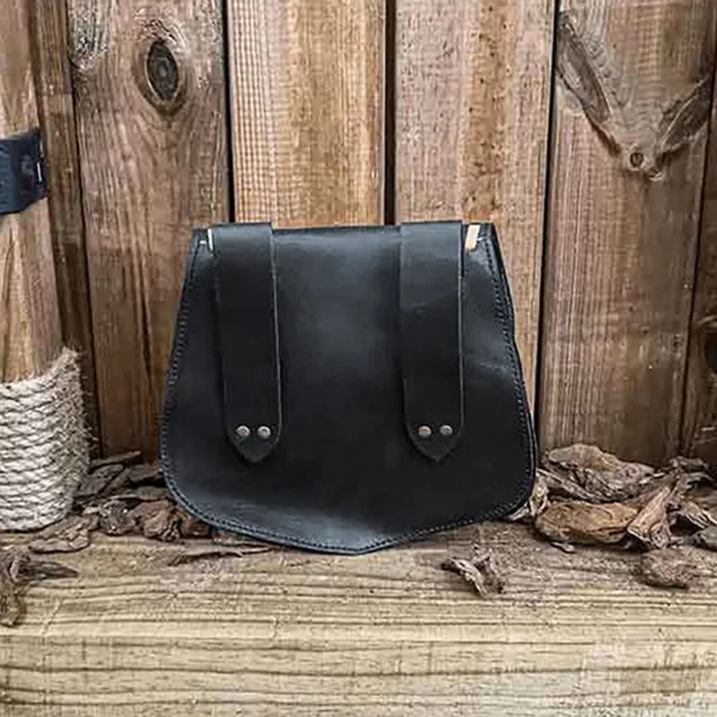 Поясная Сумка в средневековом стиле эпохи Возрождения винтажная кожаная сумка