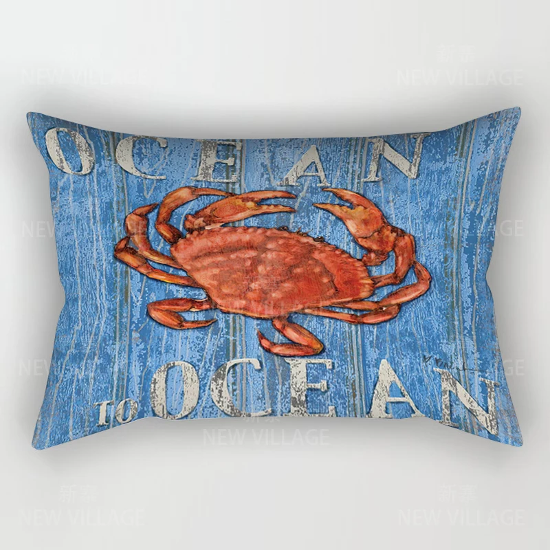 Наволочка с принтом животных под водой наволочка для дивана украшение дома можно