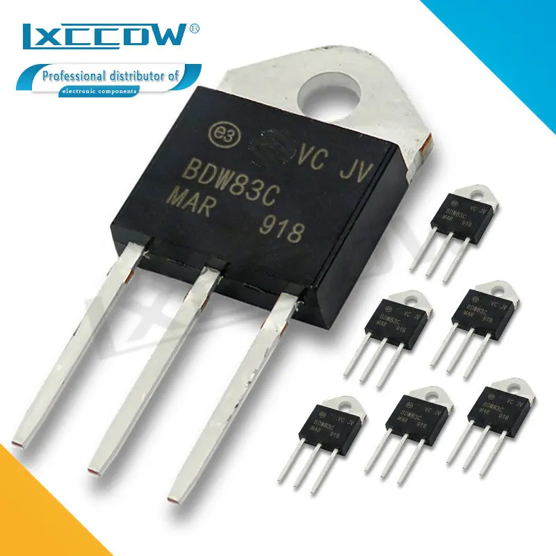 5 шт. BDW83C TO-3P BDW83 BDW84D BDW84 TO3P транзистор Дарлингтона 15 а 100 в vanxy Немедленная доставка