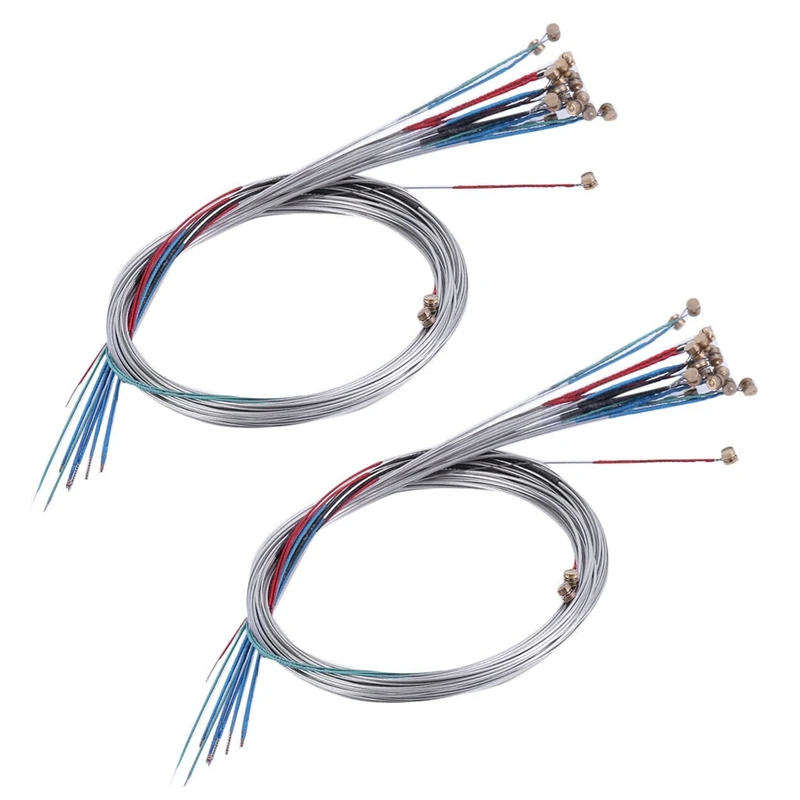 

40X Violin Strings E-A-D-G Core Steel+Nickel Wound Exquisite Stringed Musical Instrument Parts Accessories