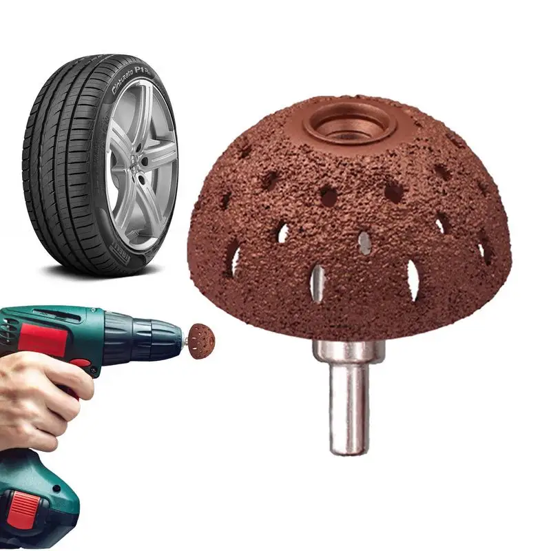 

Tire Buffing Wheel Adapter Bowl Type Tire Patch Buffing Wheel For Car Tire Maintenance Head Eraser Wheel High-Speed Patch Tool