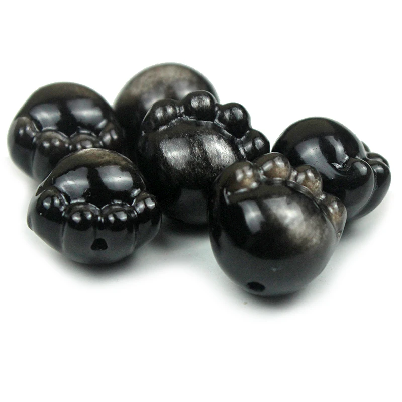 Натуральный серебряный камень вспышка кристалл толстая кошачья лапа одиночный