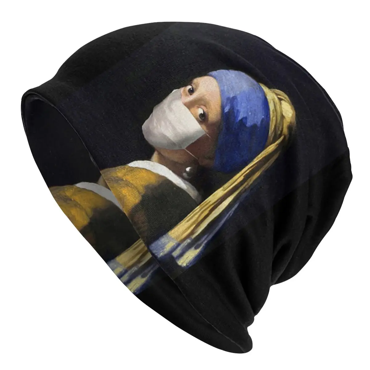 

Шапка-бини с жемчугом для девушек, вязаная шапка, винтажные уличные шапочки, Шапка-бини, теплая шапка для взрослых на осень и зиму