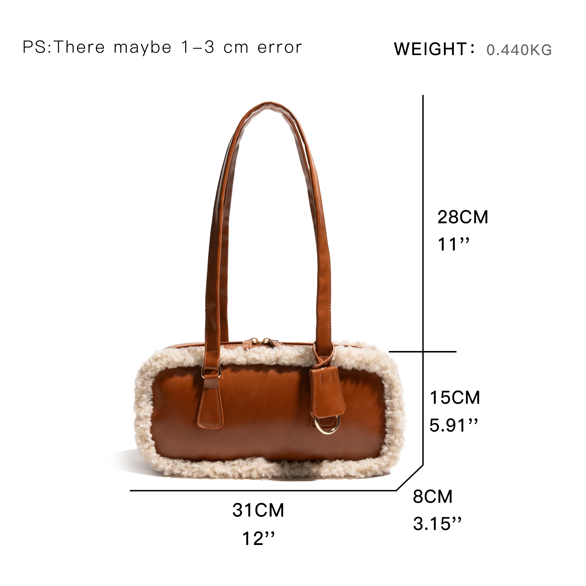 MABULA женская кожаная сумка через плечо большая портфель шерстяная дизайнерская