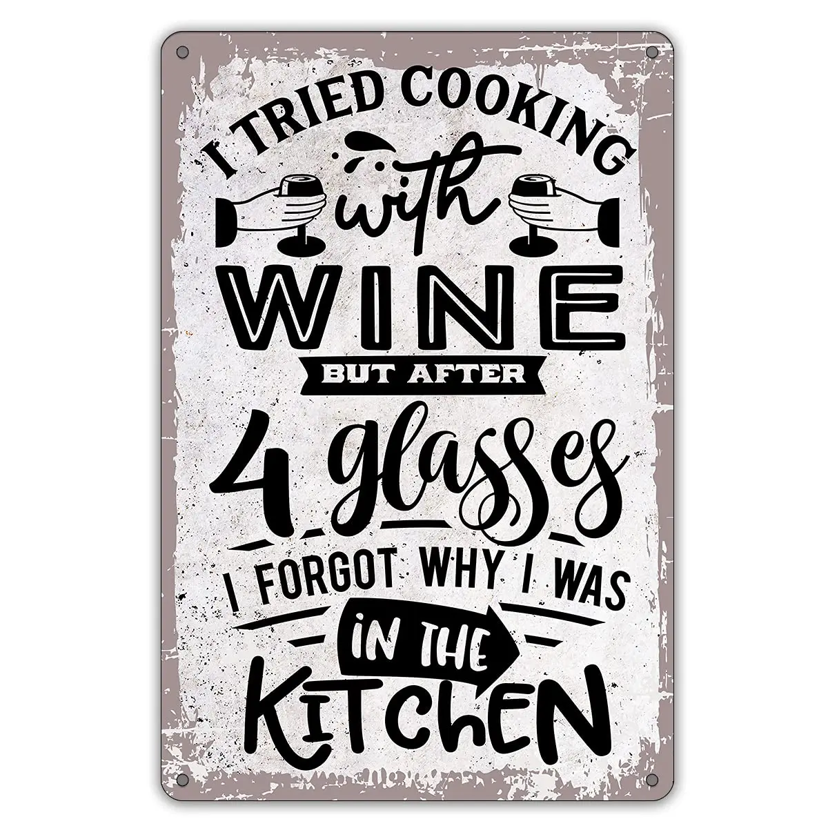 

Metal Tin Sign Wall Decor Retro Signs with Sayings for Home Decor Gifts