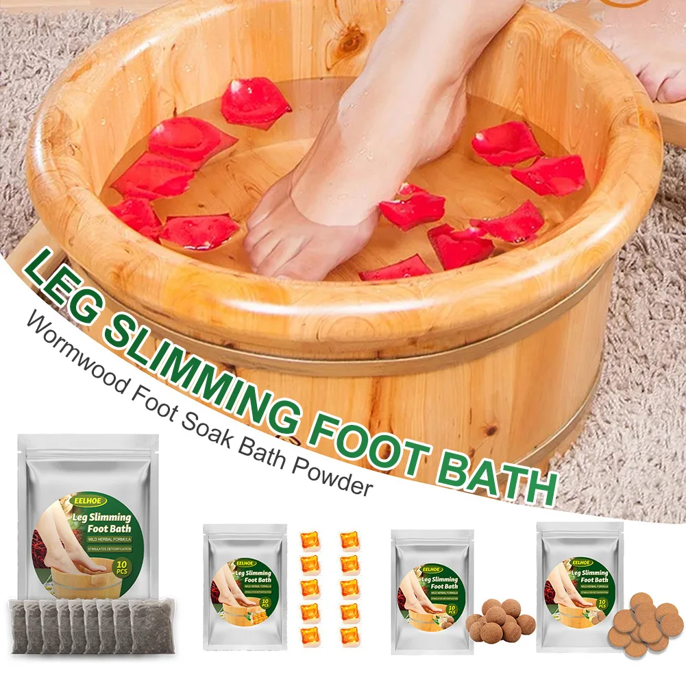 

Natural Wormwood Foot Soak Bath Powder Pain Relief Moisture Remover Foot Bath Packs/Tablets/Pills/Capsules Body Health Care New