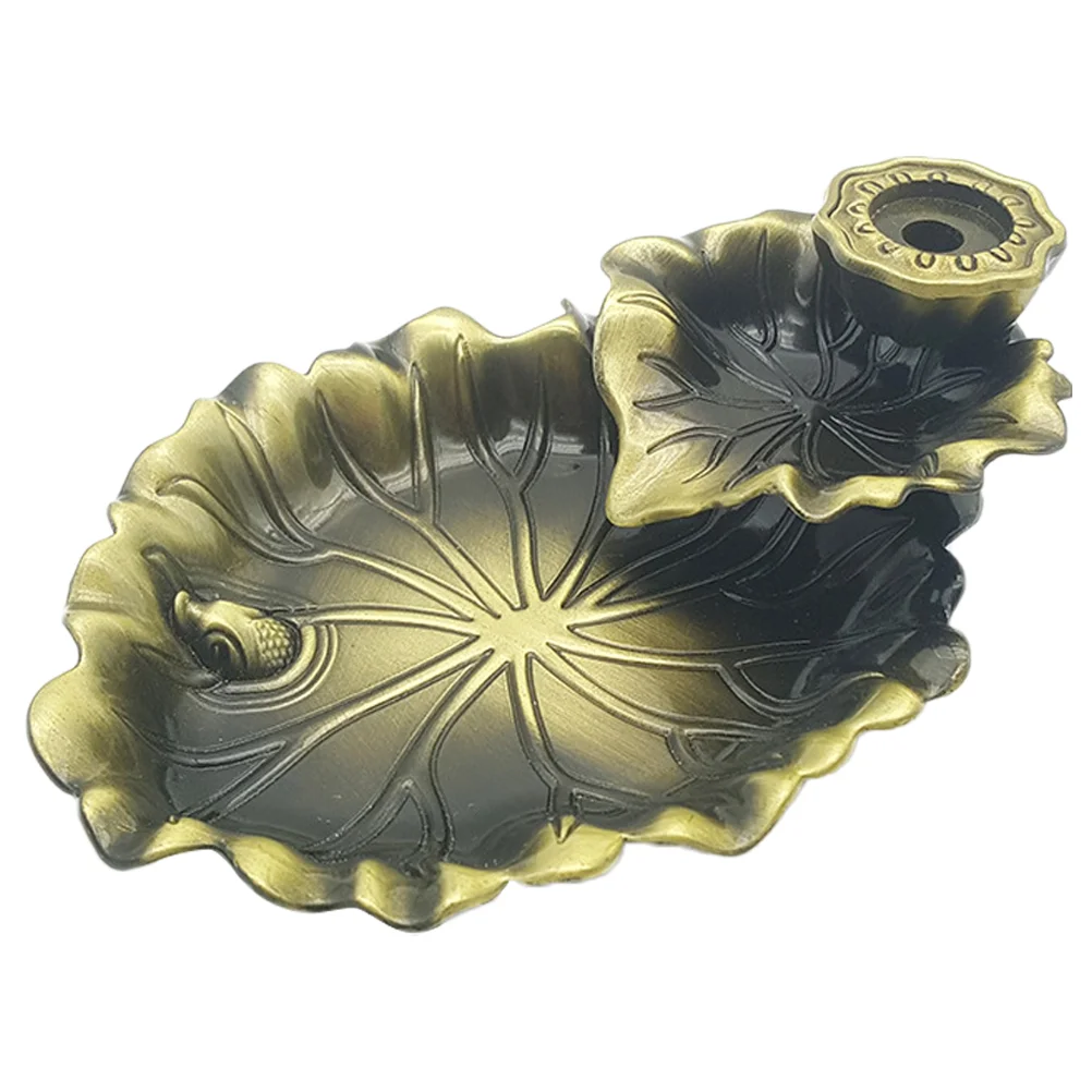 

Burner Backflow Holder Handcrafted Cones Sticks Aromatherapy Vintagedesk Ornaments Waterfall Lotus Leaf