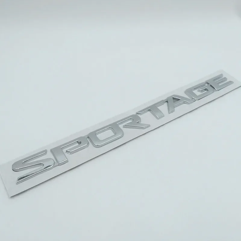 

1 шт. 3D ABS SPORTAGE автомобиль письмо задний багажник наклейки эмблема значок наклейка наклейка аксессуары для стайлинга