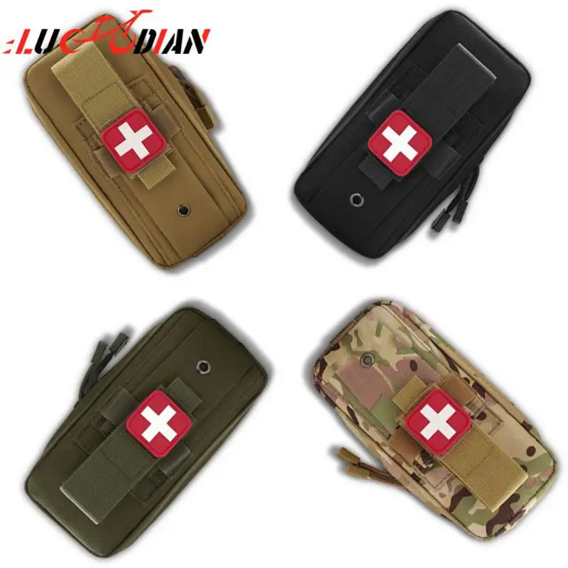 

Multiple Carrying Methods Tactical Waist Pack Tactical Kit Tactical Bag Camouflage Tactical First Aid Bag