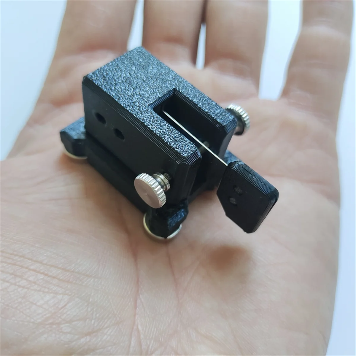 CW Код Морзе Портативный одиночный лопастной автоматический ключ Сильное