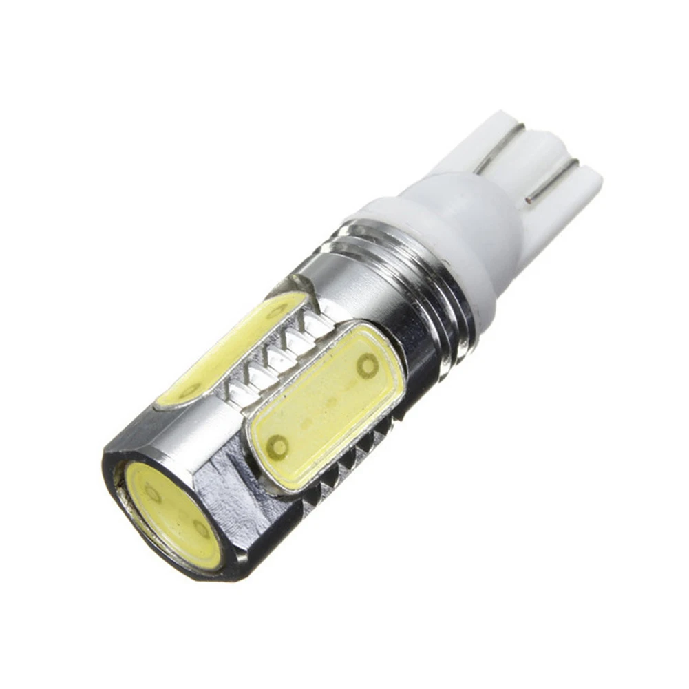 

2pcs T10 LED COB 12V 6000K Bulbs High Power Projector White 168 Car 194 Turn Signal Light Headlamp Lighting & Lamps