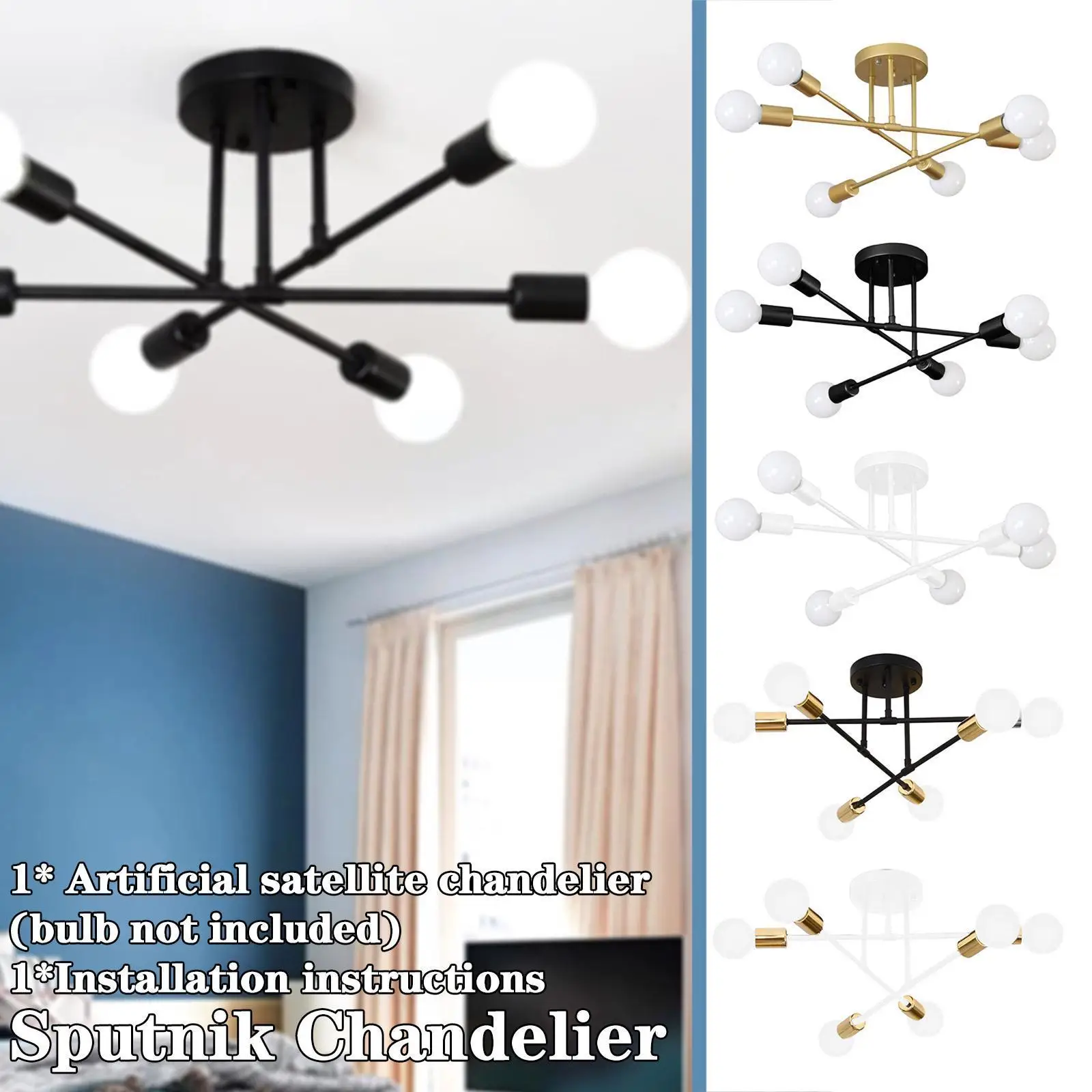 

Modern Lighting Warm And Romantic Golden Bedroom Lamps Living Room Room Personality Minimalist Ceiling Modern Dini K8e1