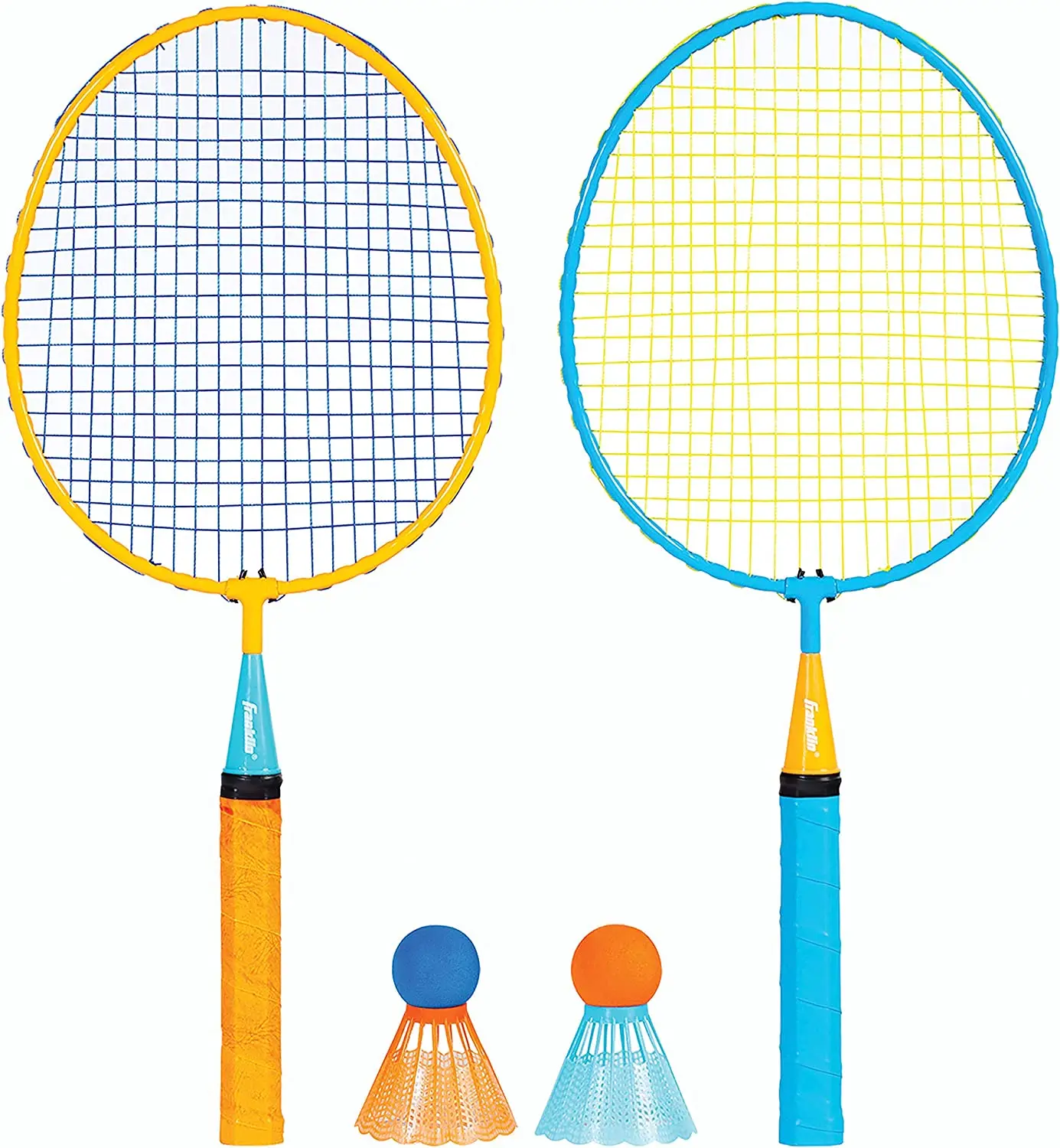 

. "Dois Jogadores Grandes Passarinhos Conjunto de Raquete Infantil de Badminton para Quintal - Conj. Juvenil da Melhor Qualidade