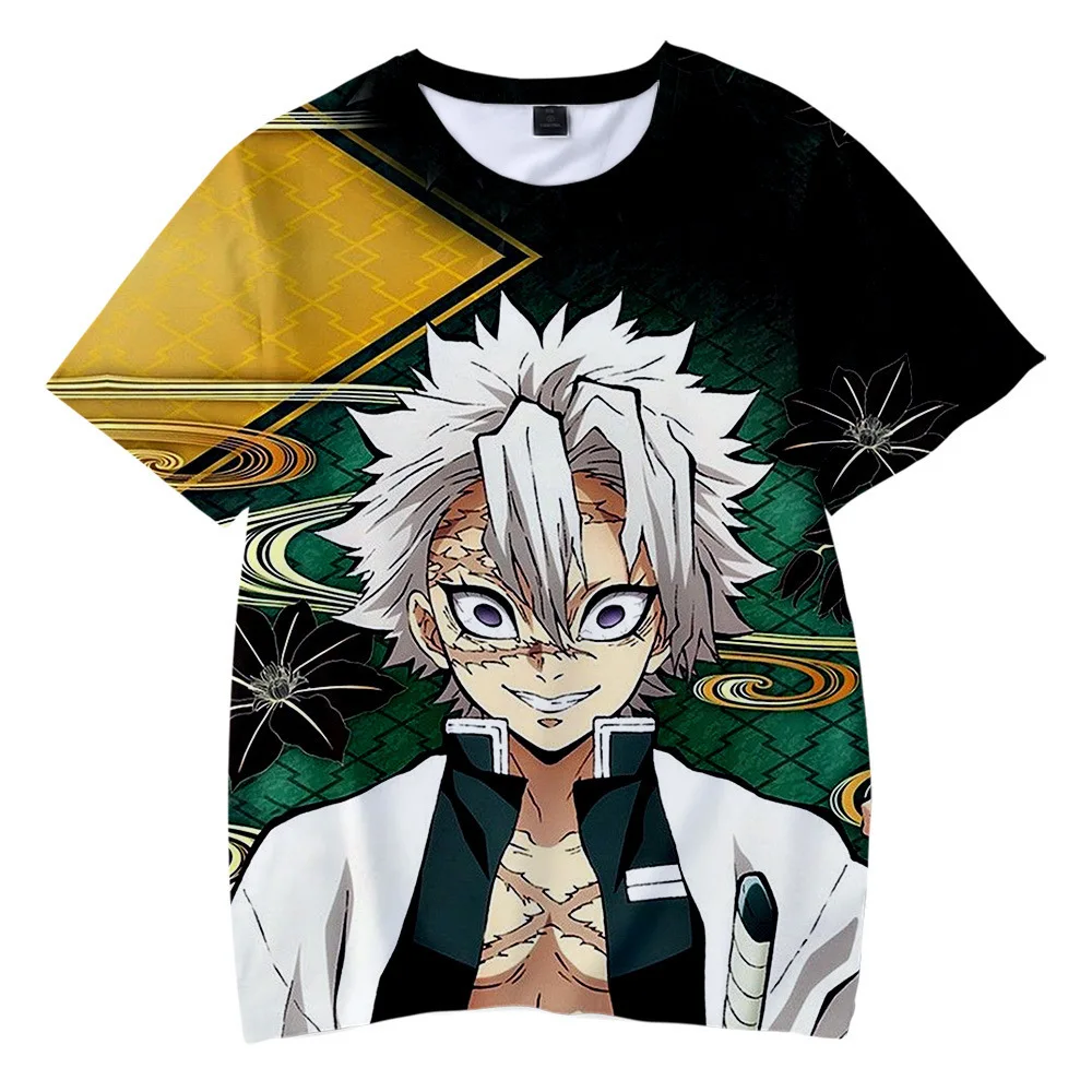 

Hot Anime Demon Slayer Kamado Tanjirou 3D Printed Kids T Shirt Fashion Casual Cartoons T-shirt Boys Girls Children's clothing